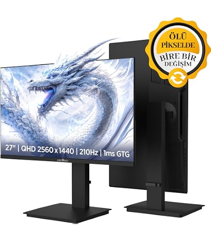 KTC 27″ H27E22P 280Hz 1ms FHD Freesync G-Sync VA Gaming Monitör
